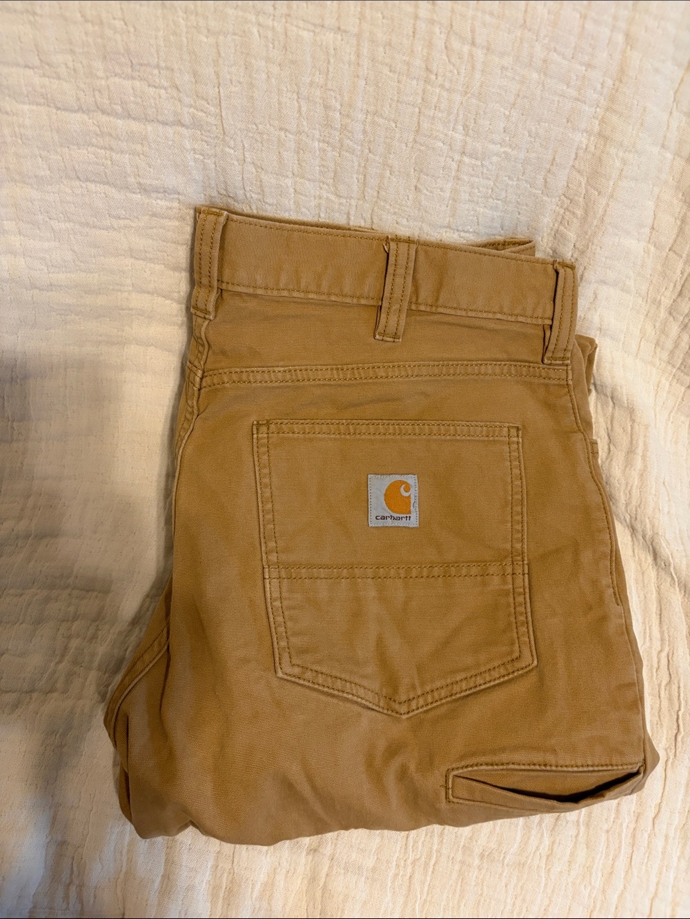 Carhartt Men's Rugged Flex Relaxed Fit High-Rise Rigby 5-Pocket Work Pants 34x34